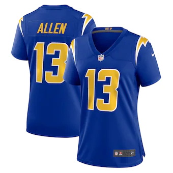 womens nike keenan allen royal los angeles chargers game je
